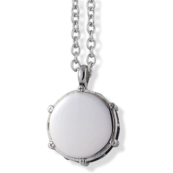 Snare Drum Charm Necklace with Drum Sticks Keychain - Picture 3 of 8